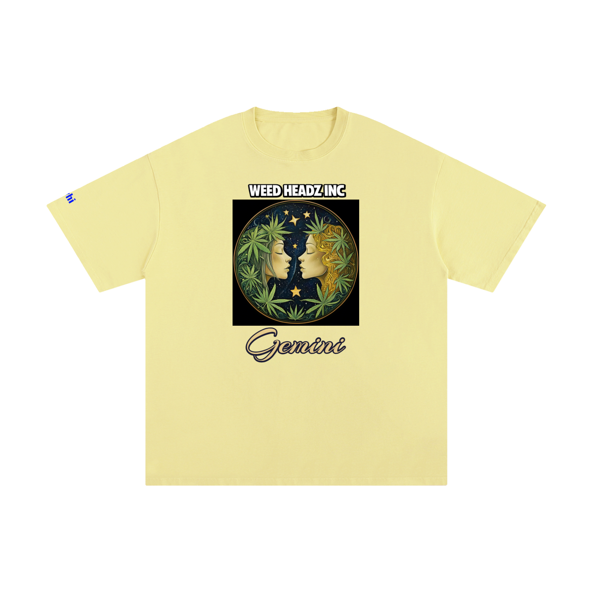 WHI Men's Zodiac Gemini Cotton T-Shirt