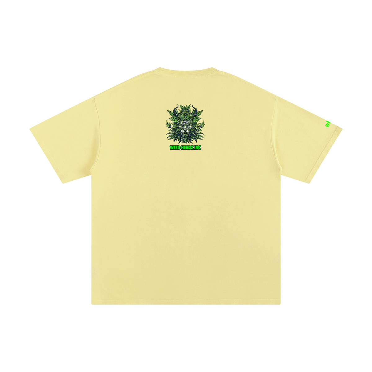 WHI Men's Monster Green Cotton T-Shirt