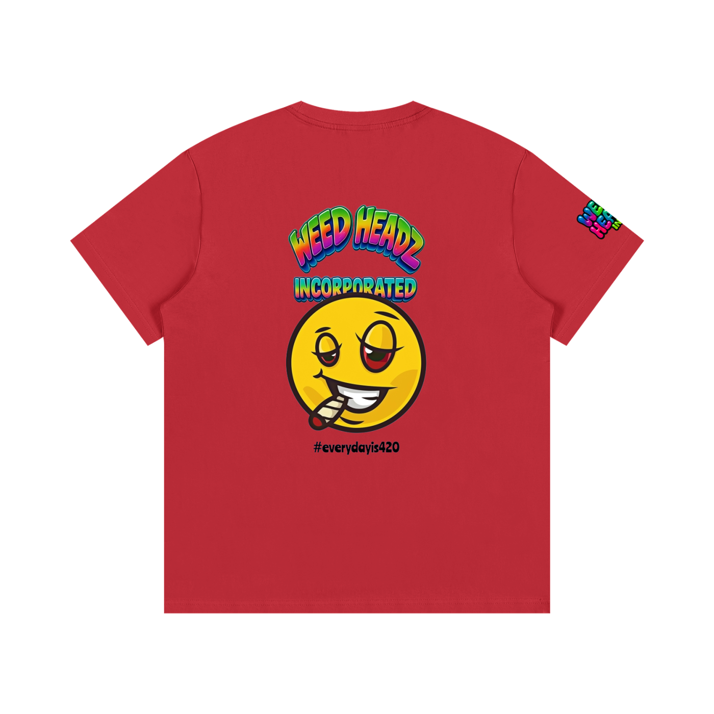 WHI Men's Smiley Melt Cotton T-Shirt