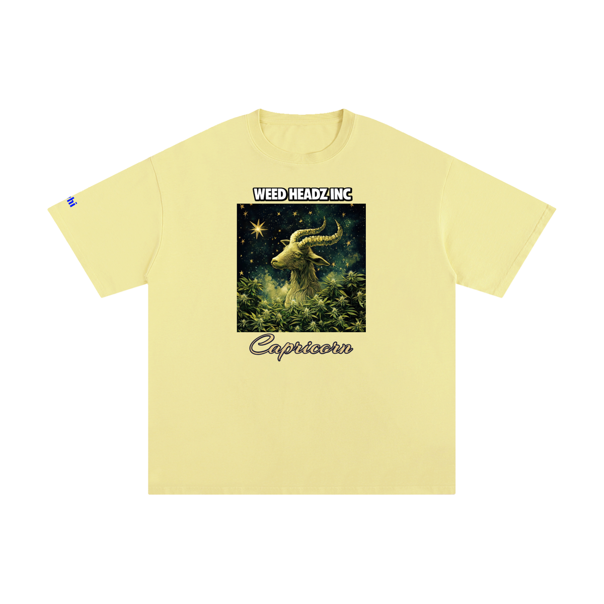 WHI Men's Zodiac Capricorn Cotton T-Shirt