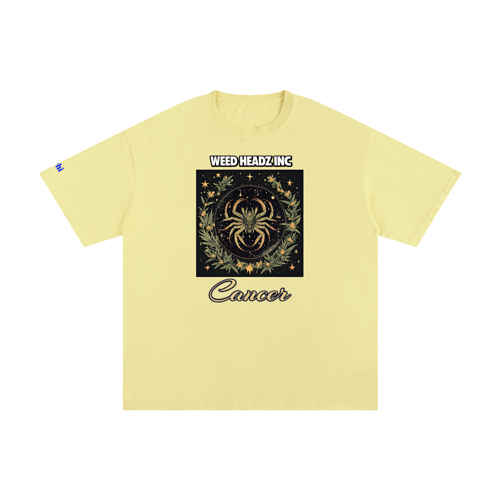 WHI Men's Zodiac Cancer Cotton T-Shirt