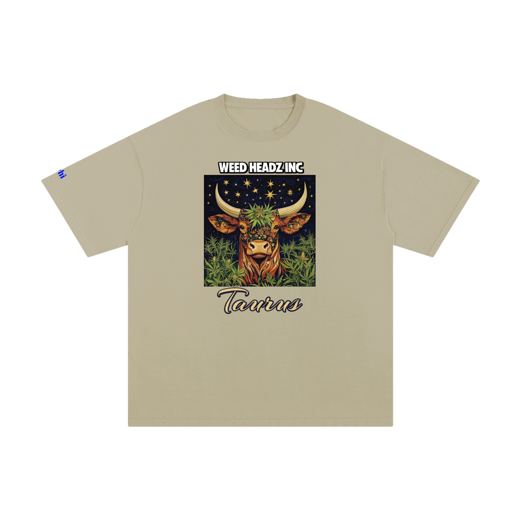 WHI Men's Zodiac Taurus Cotton T-Shirt