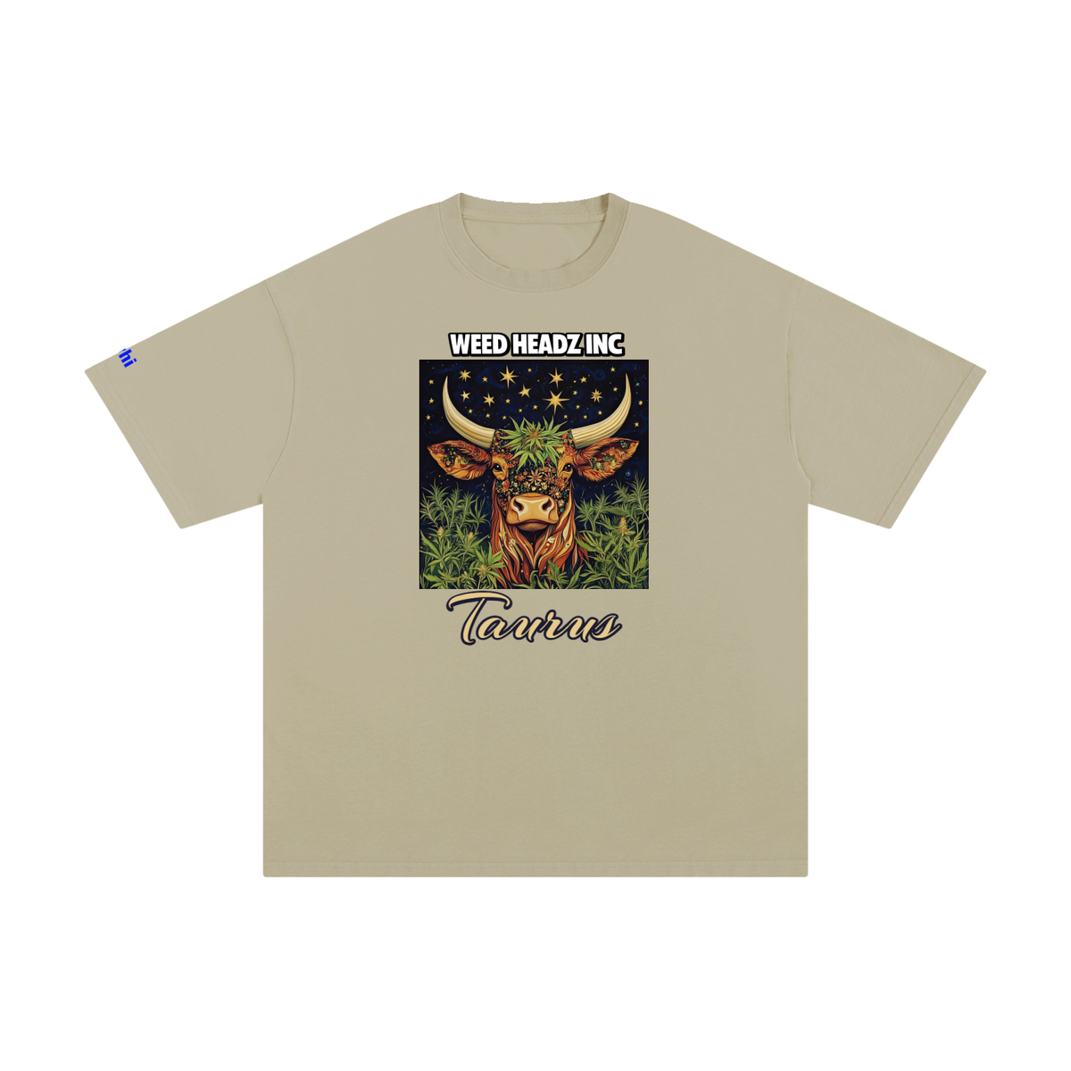 WHI Men's Zodiac Taurus Cotton T-Shirt