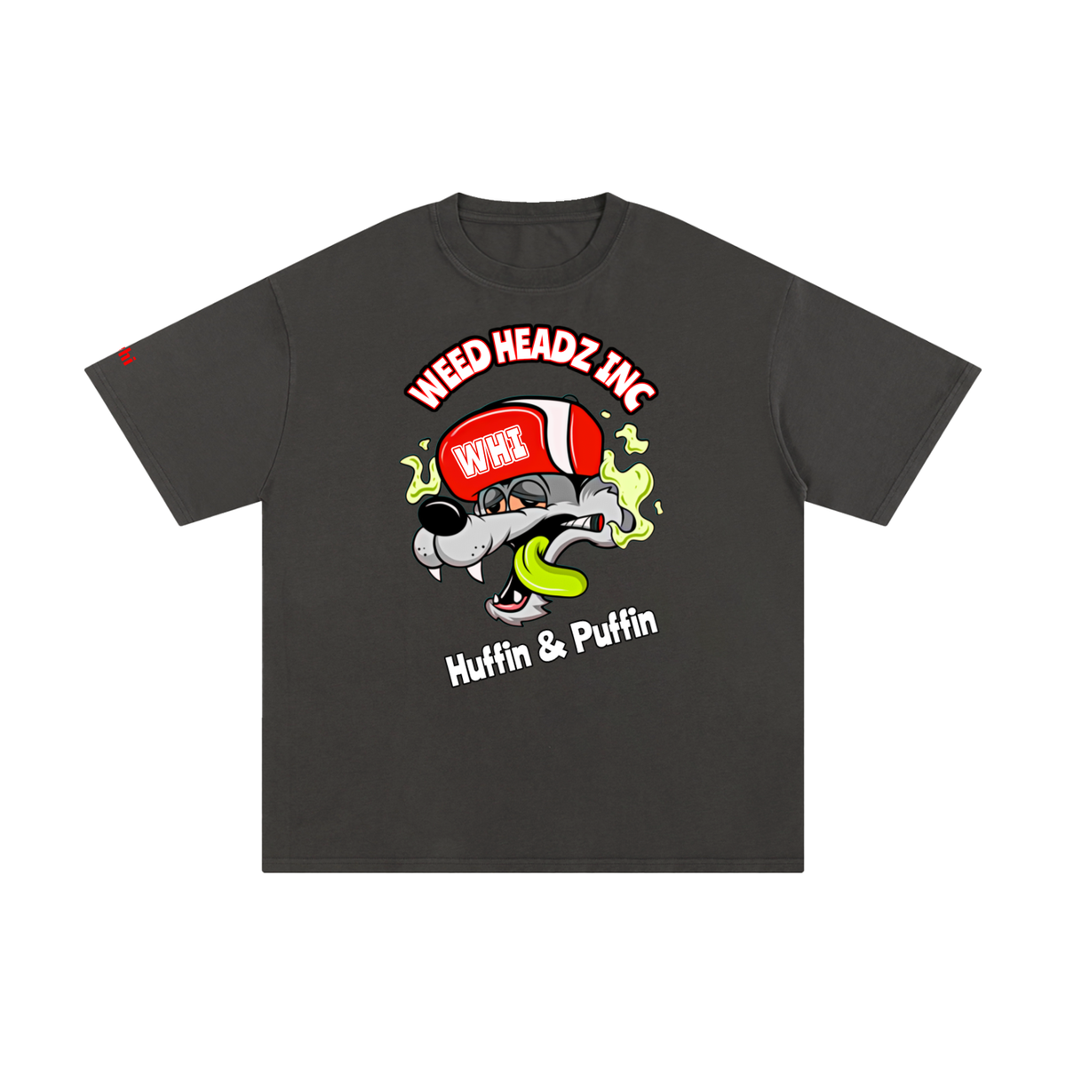 WHI Men's Huffin & Puffin Cotton T-Shirt
