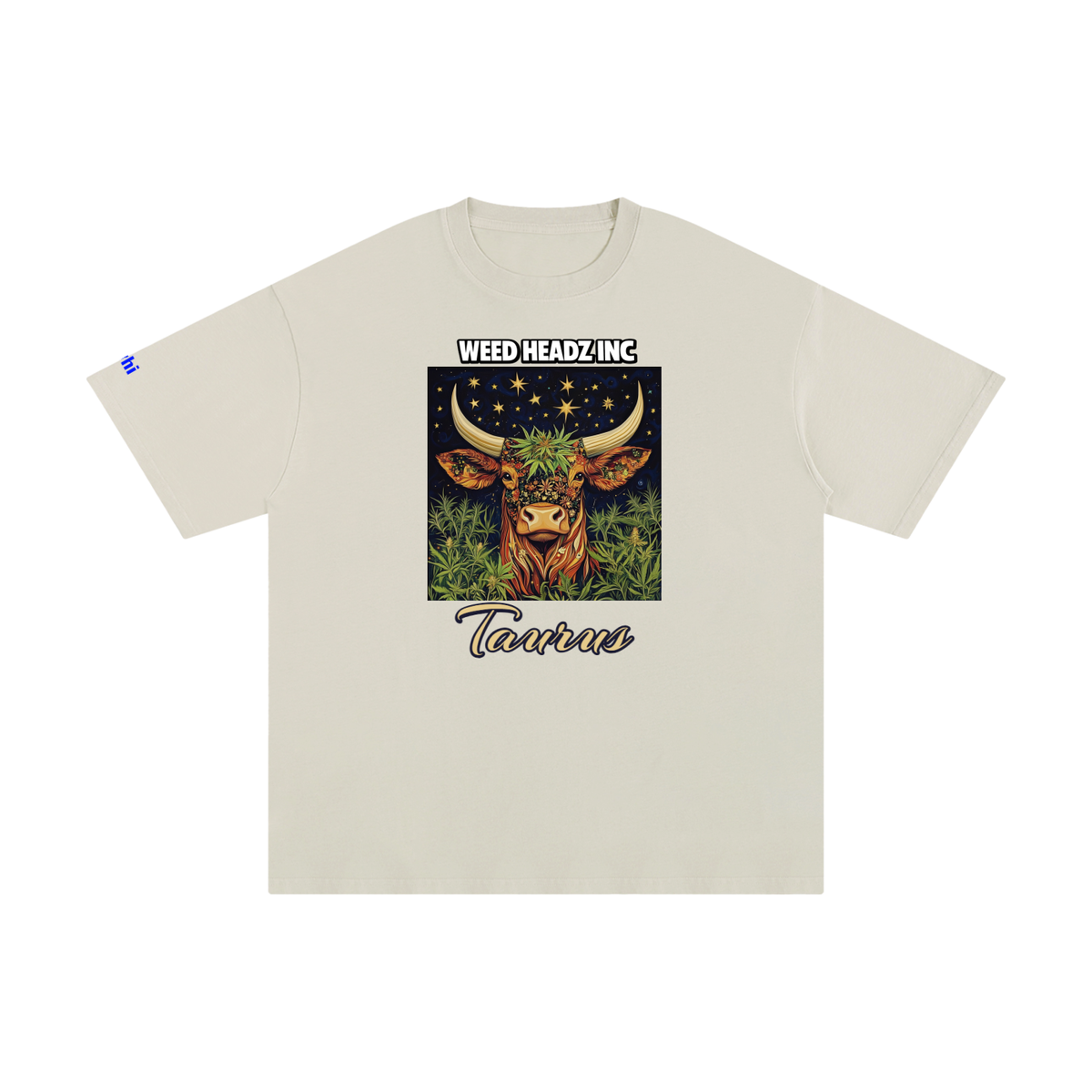 WHI Men's Zodiac Taurus Cotton T-Shirt