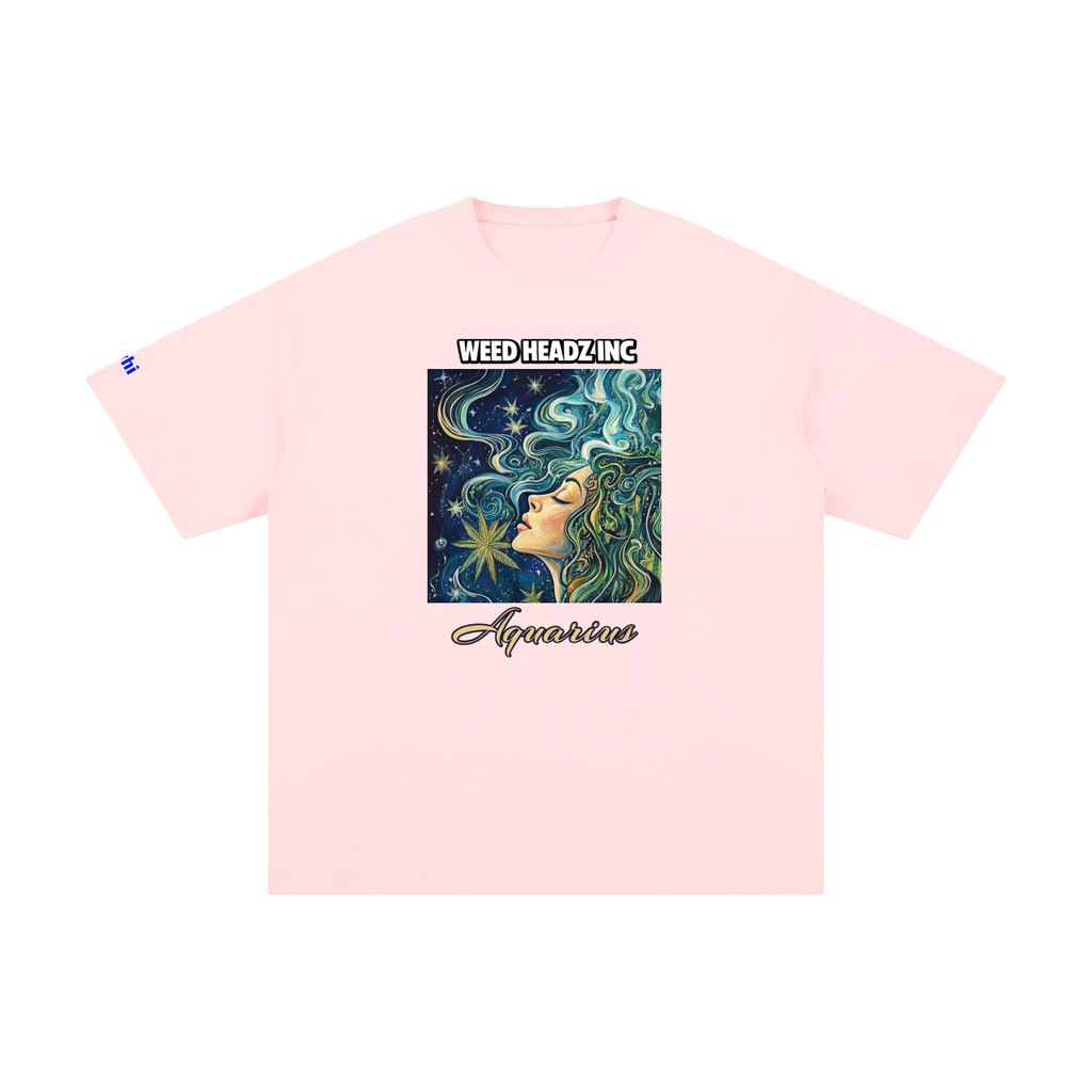 WHI Men's Zodiac Aquarius Cotton T-Shirt
