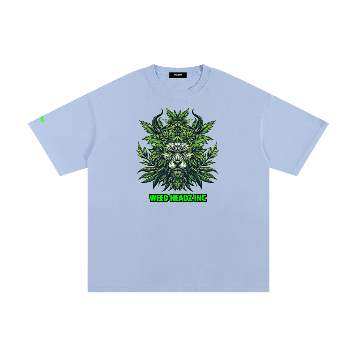 WHI Men's Monster Green Cotton T-Shirt
