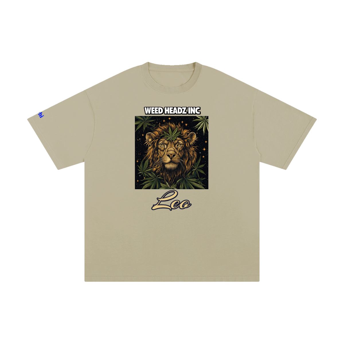 WHI Men's Zodiac Leo Cotton T-Shirt