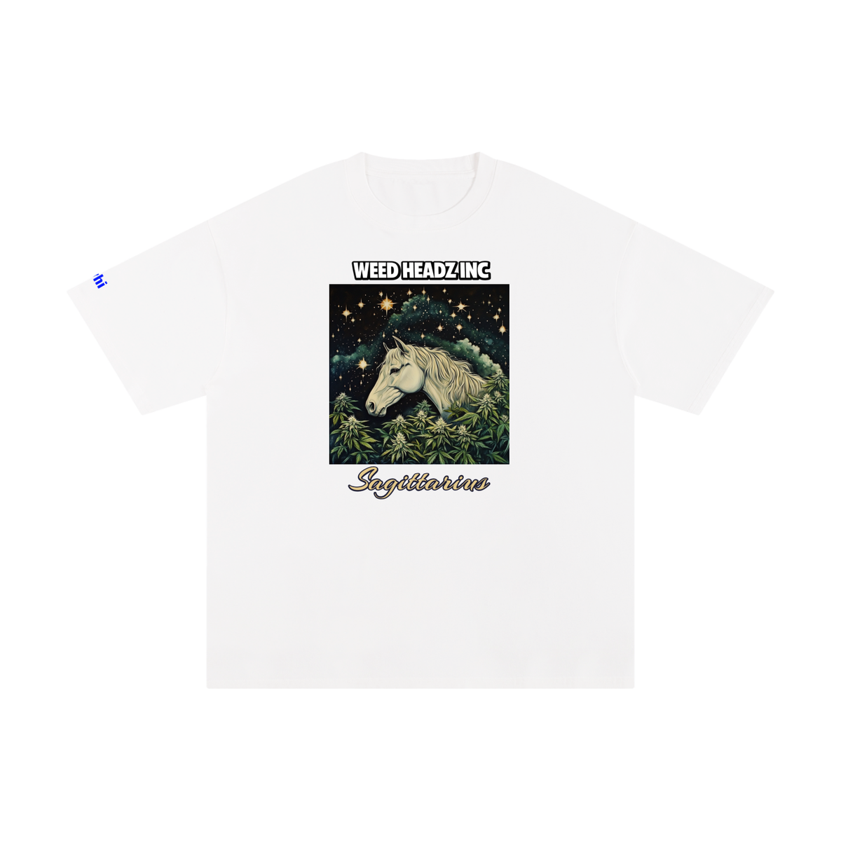 WHI Men's Zodiac Sagittarius Cotton T-Shirt