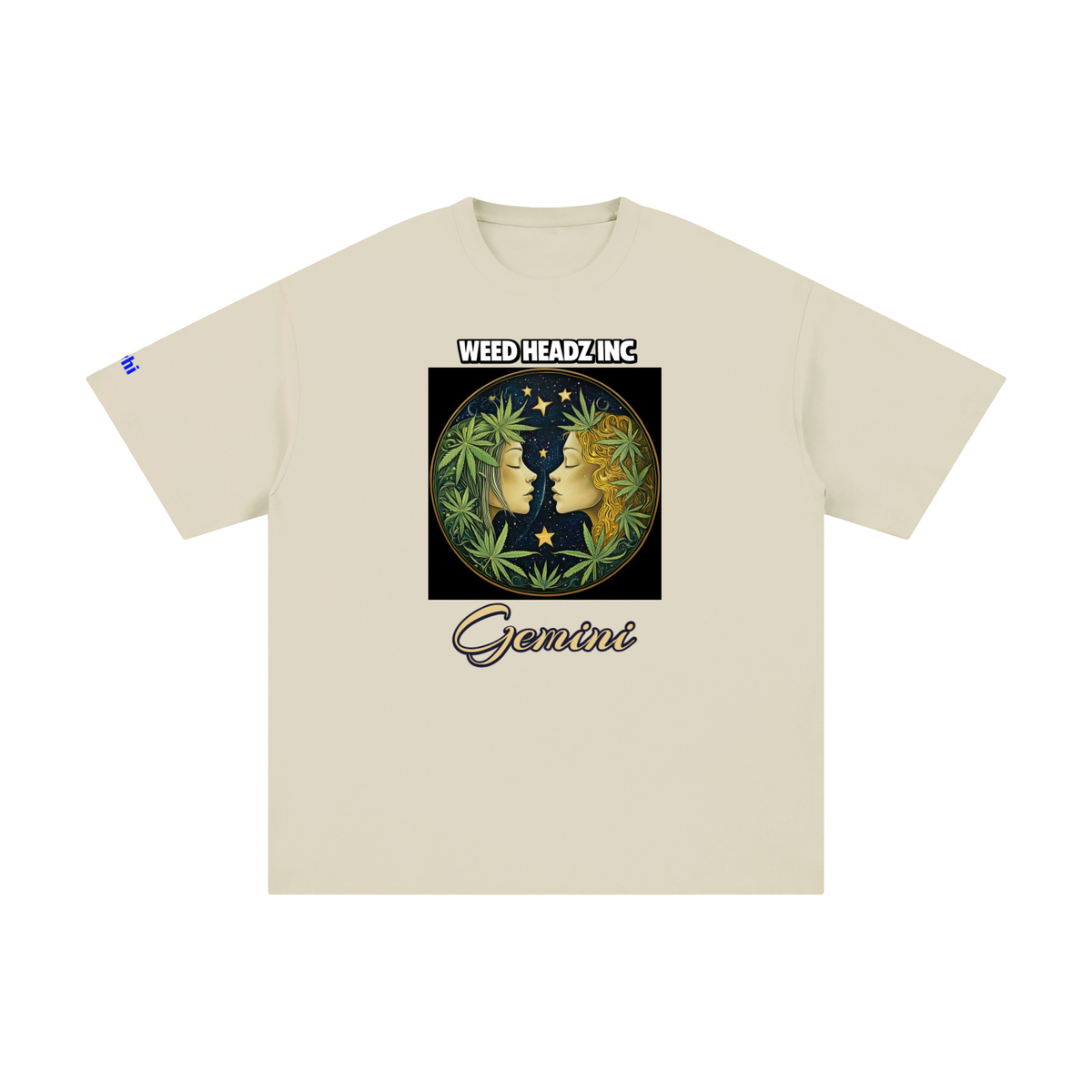 WHI Men's Zodiac Gemini Cotton T-Shirt