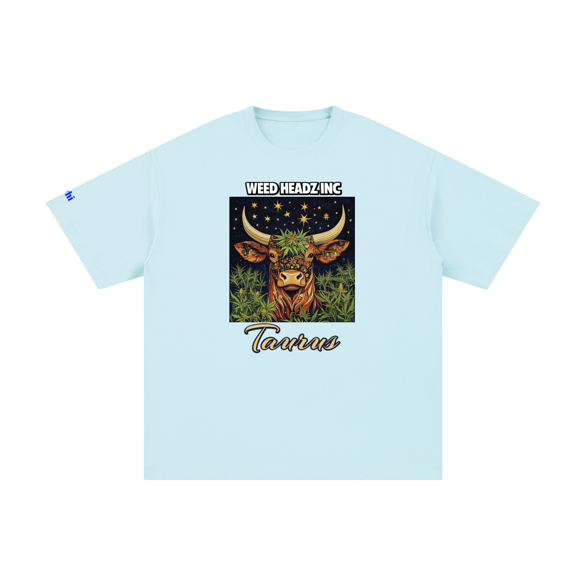 WHI Men's Zodiac Taurus Cotton T-Shirt
