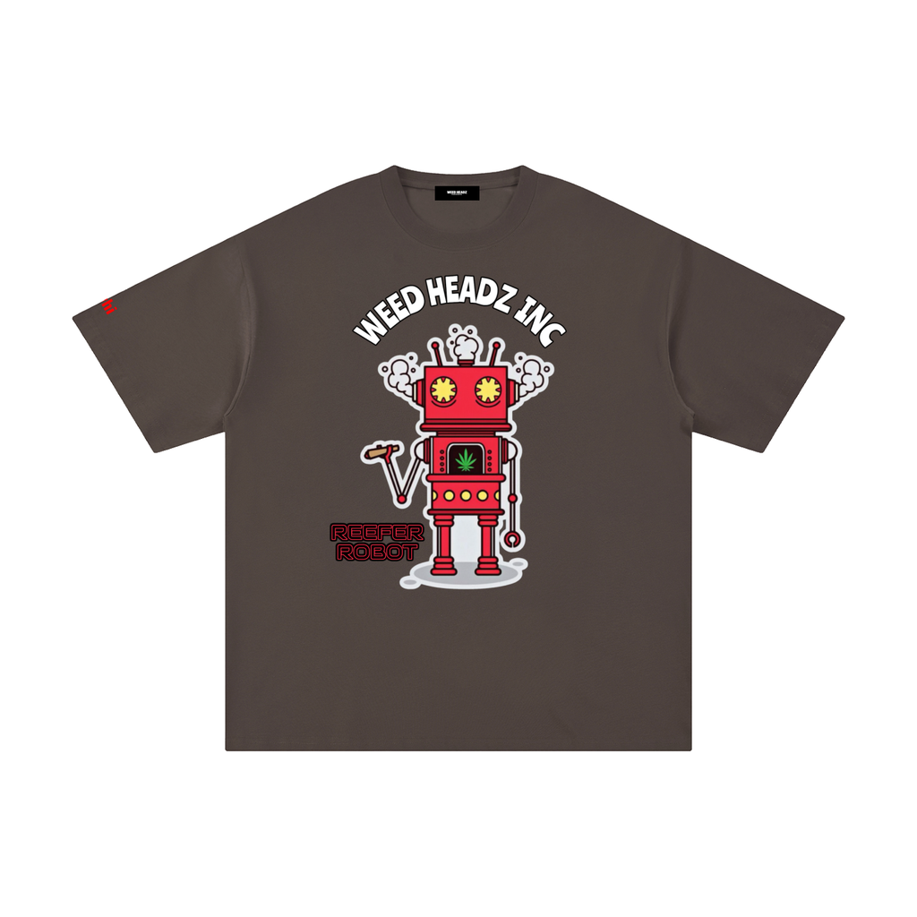 WHI Men's Reefer Robot Cotton T-Shirt