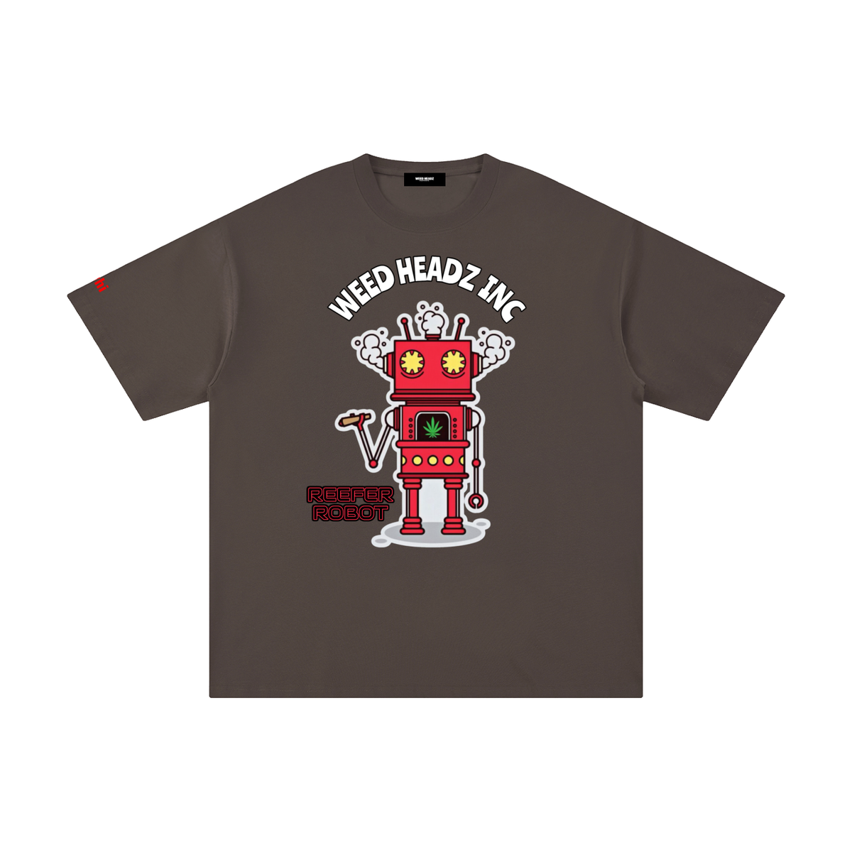 WHI Men's Reefer Robot Cotton T-Shirt