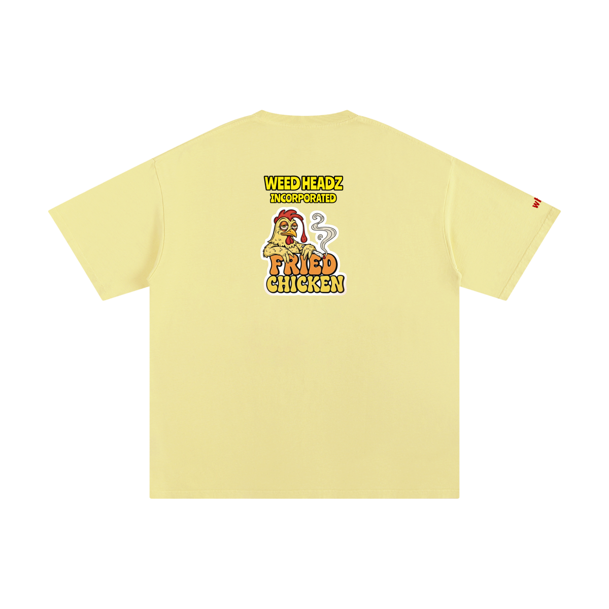 WHI Men's Fried Chicken Cotton T-Shirt