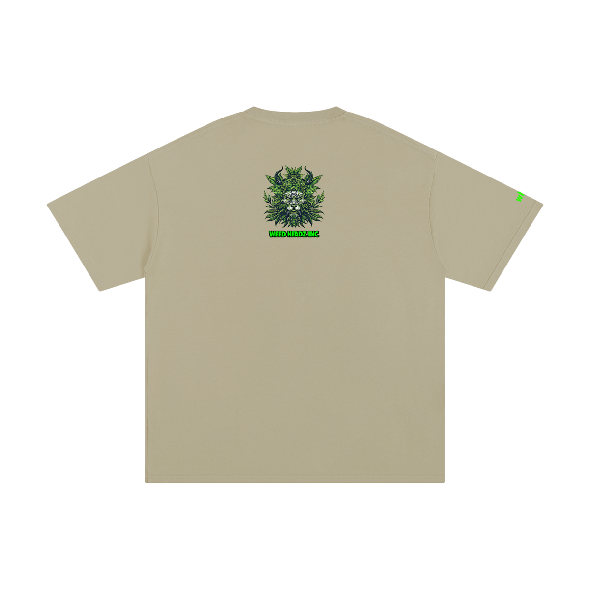 WHI Men's Monster Green Cotton T-Shirt