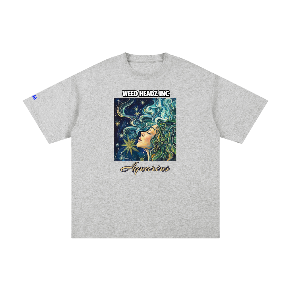 WHI Men's Zodiac Aquarius Cotton T-Shirt