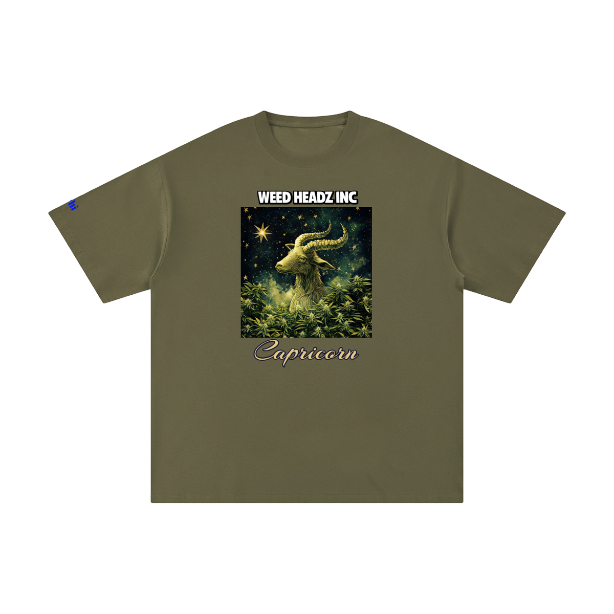 WHI Men's Zodiac Capricorn Cotton T-Shirt