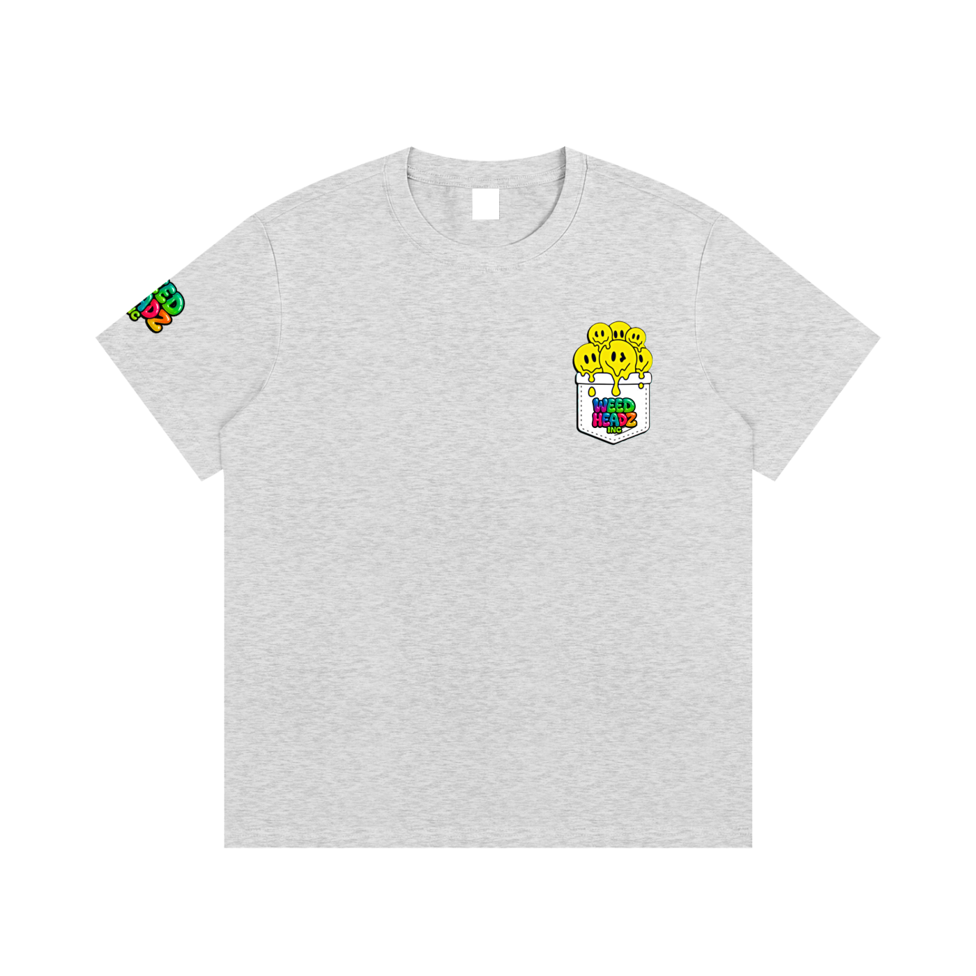WHI Men's Smiley Melt Cotton T-Shirt