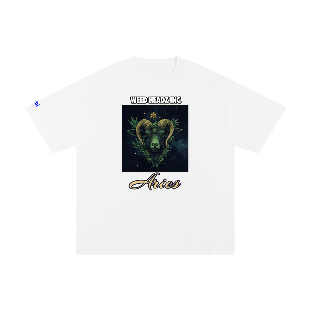WHI Men's Zodiac Aries Cotton T-Shirt