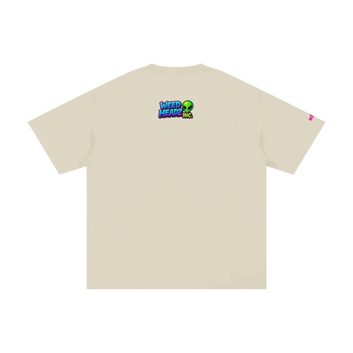 WHI Men's Alien Roll Up Cotton T-Shirt