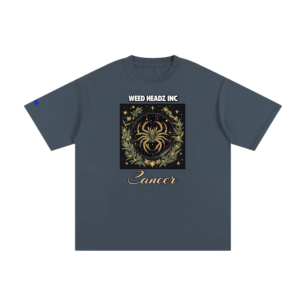 WHI Men's Zodiac Cancer Cotton T-Shirt