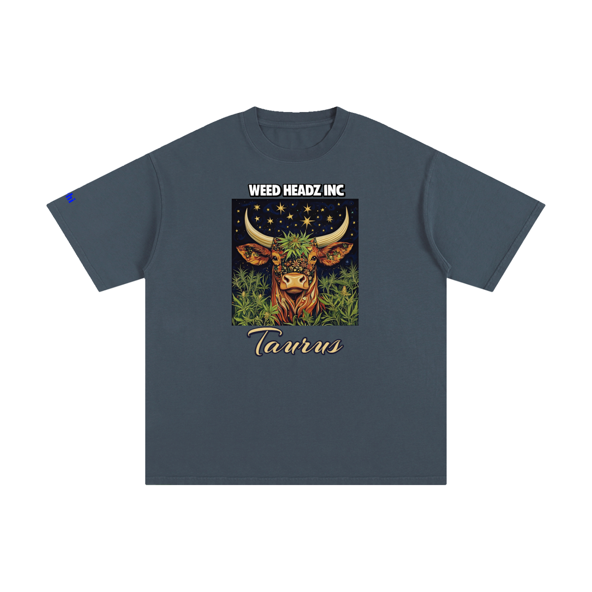 WHI Men's Zodiac Taurus Cotton T-Shirt