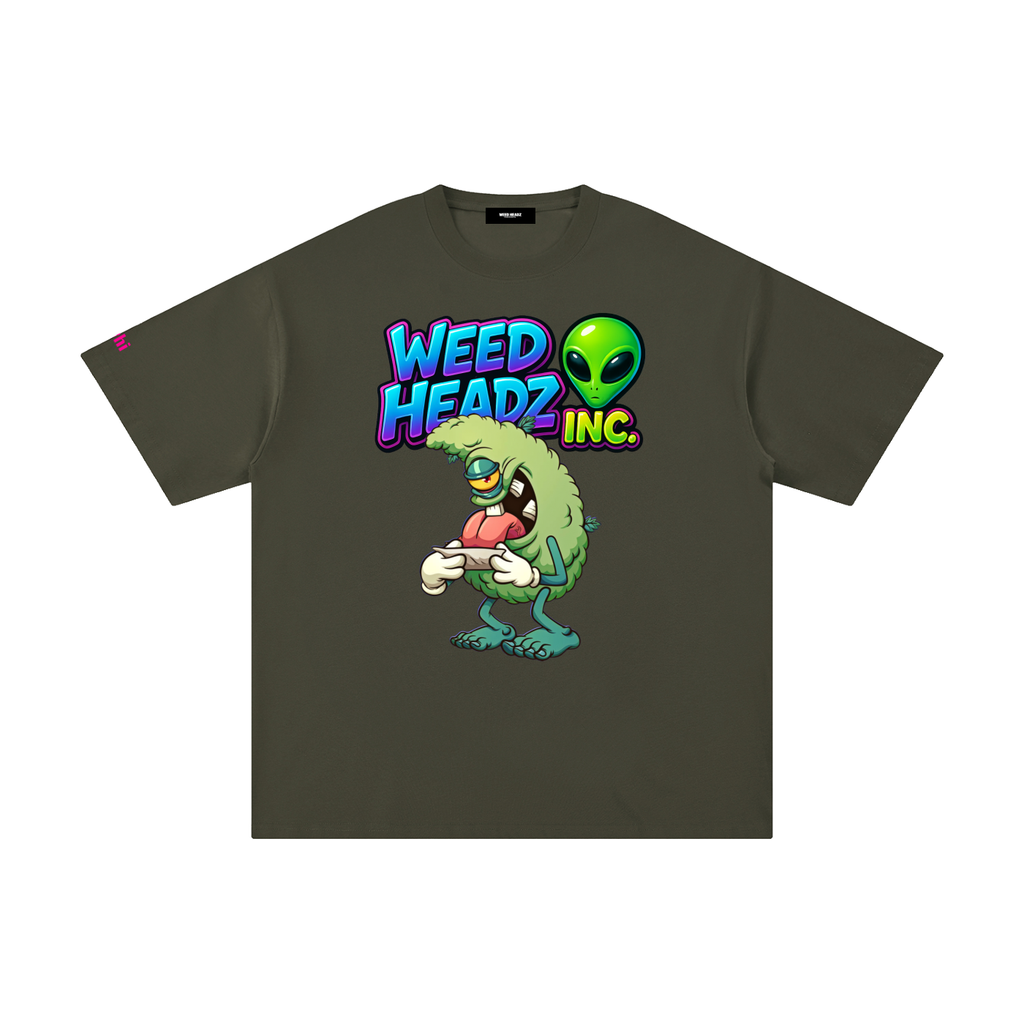 WHI Men's Alien Roll Up Cotton T-Shirt