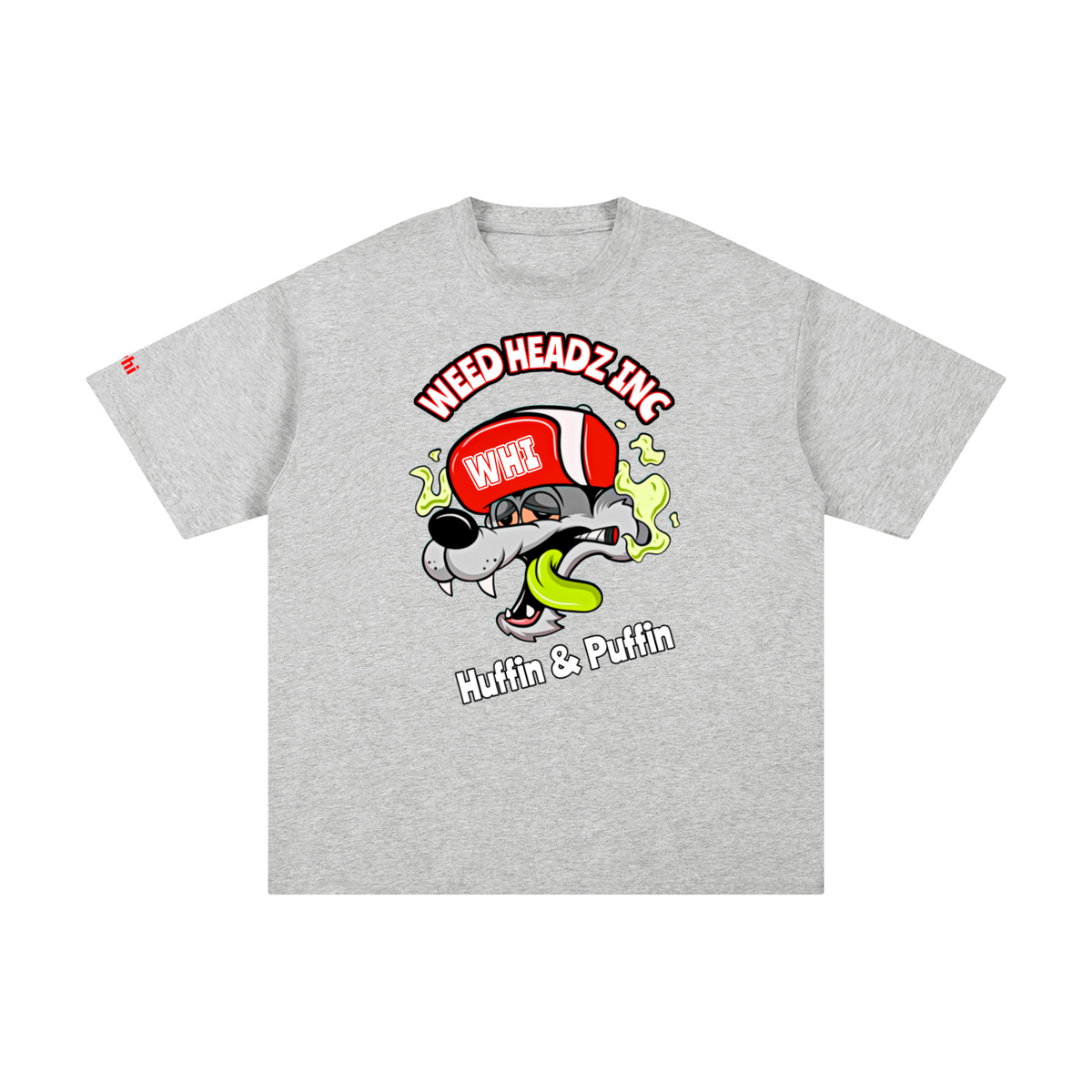 WHI Men's Huffin & Puffin Cotton T-Shirt