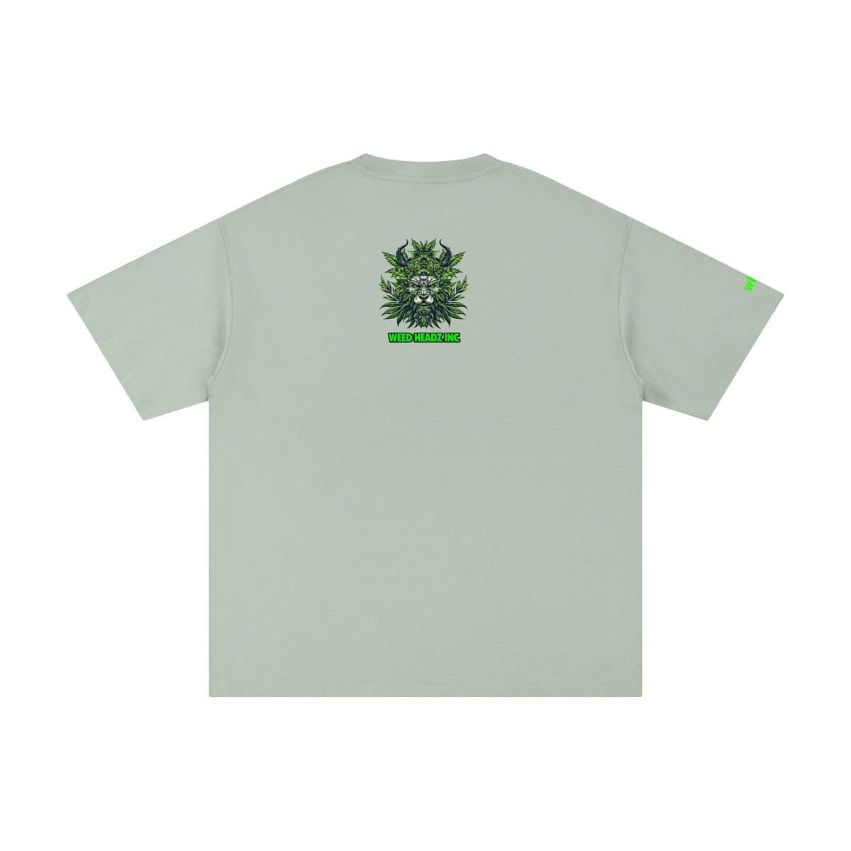 WHI Men's Monster Green Cotton T-Shirt