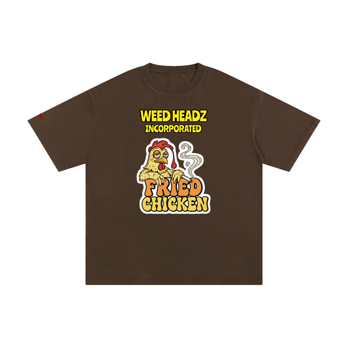 WHI Men's Fried Chicken Cotton T-Shirt