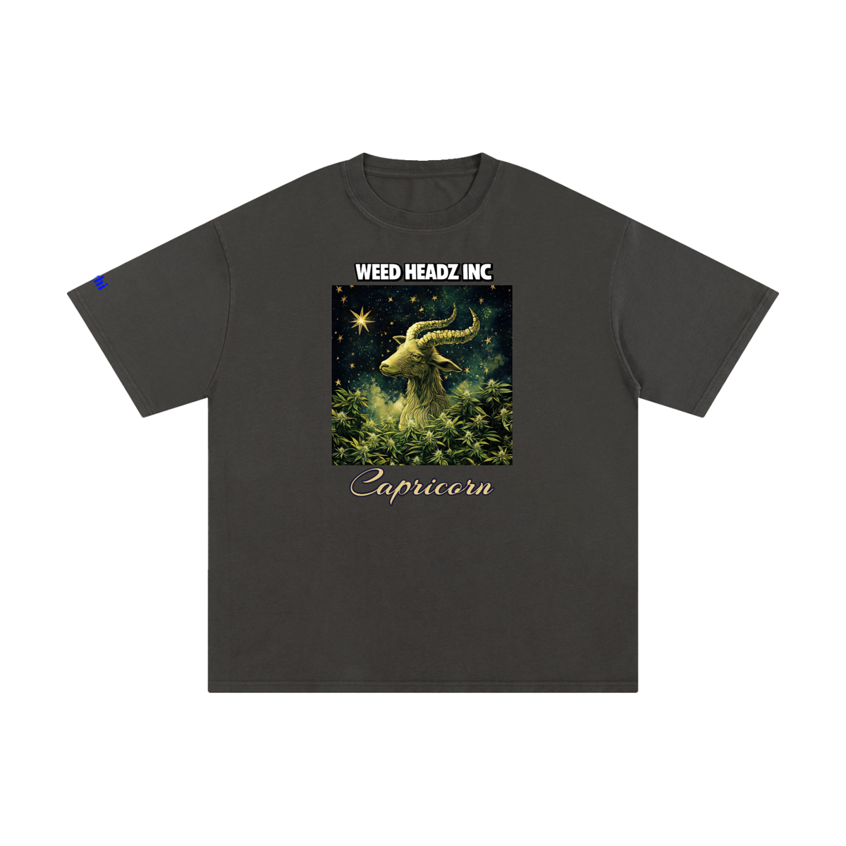 WHI Men's Zodiac Capricorn Cotton T-Shirt