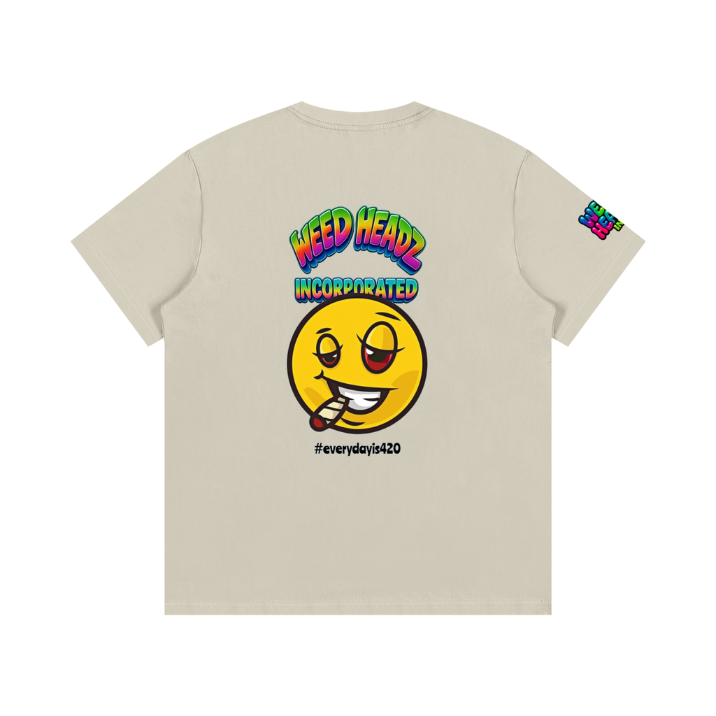 WHI Men's Smiley Melt Cotton T-Shirt