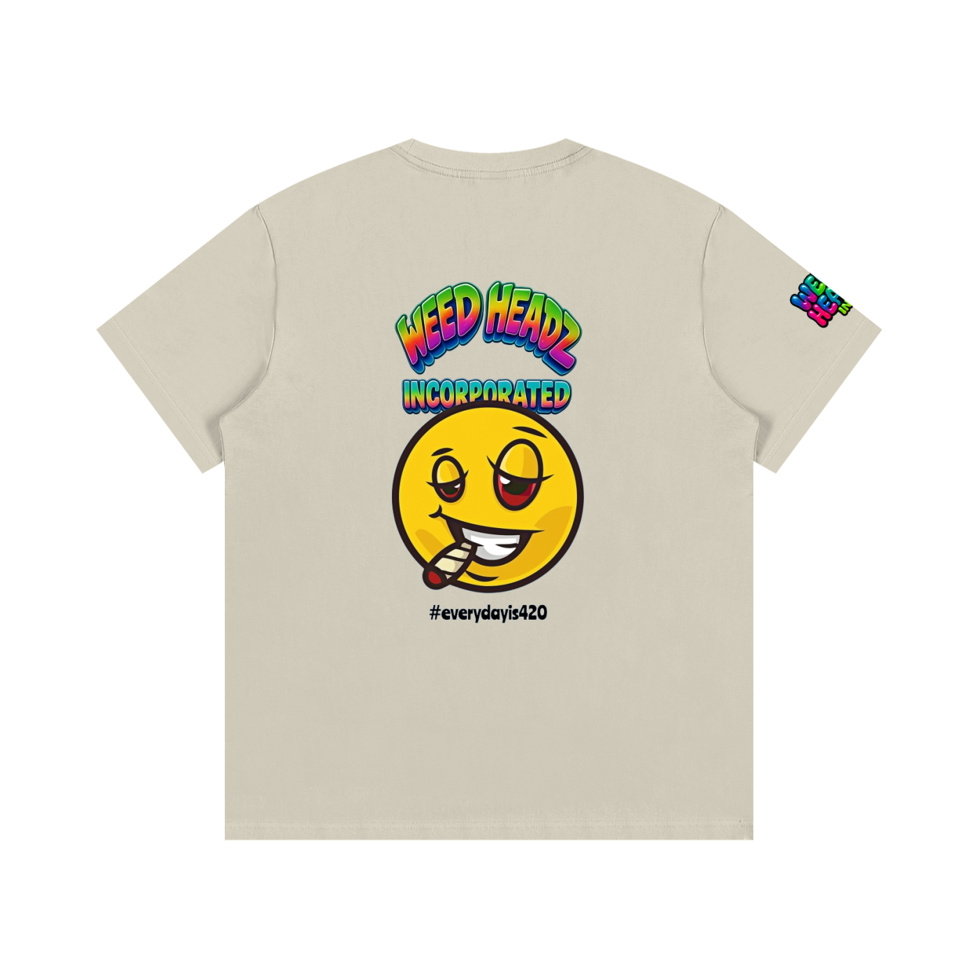 WHI Men's Smiley Melt Cotton T-Shirt