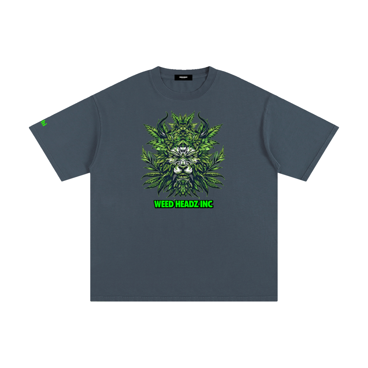 WHI Men's Monster Green Cotton T-Shirt