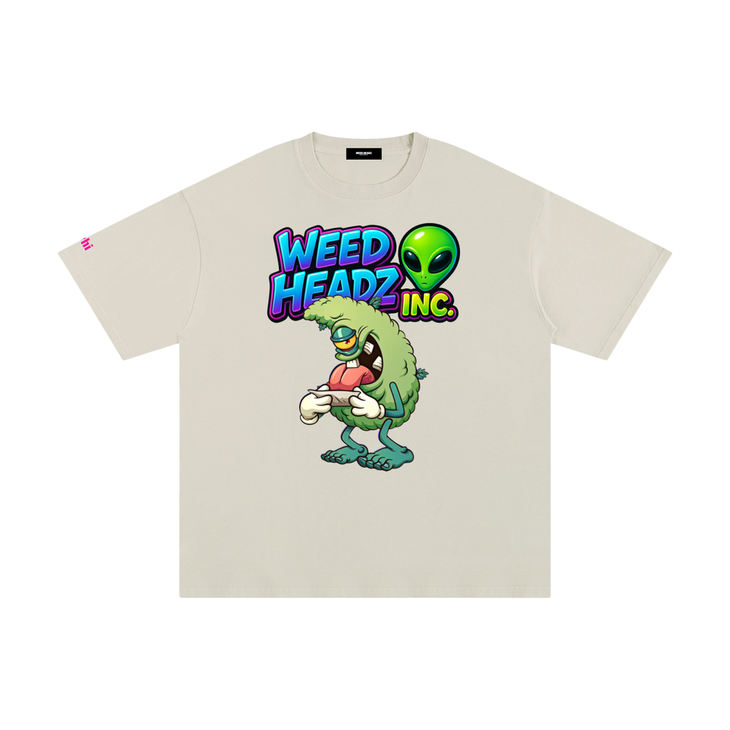 WHI Men's Alien Roll Up Cotton T-Shirt