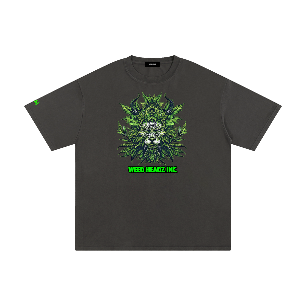 WHI Men's Monster Green Cotton T-Shirt