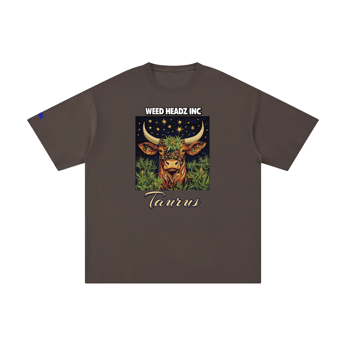 WHI Men's Zodiac Taurus Cotton T-Shirt