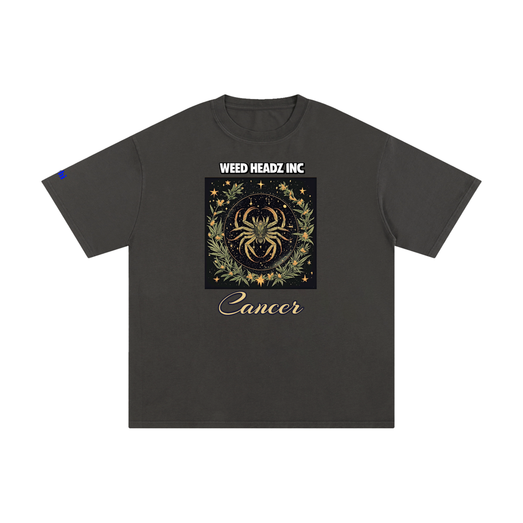 WHI Men's Zodiac Cancer Cotton T-Shirt