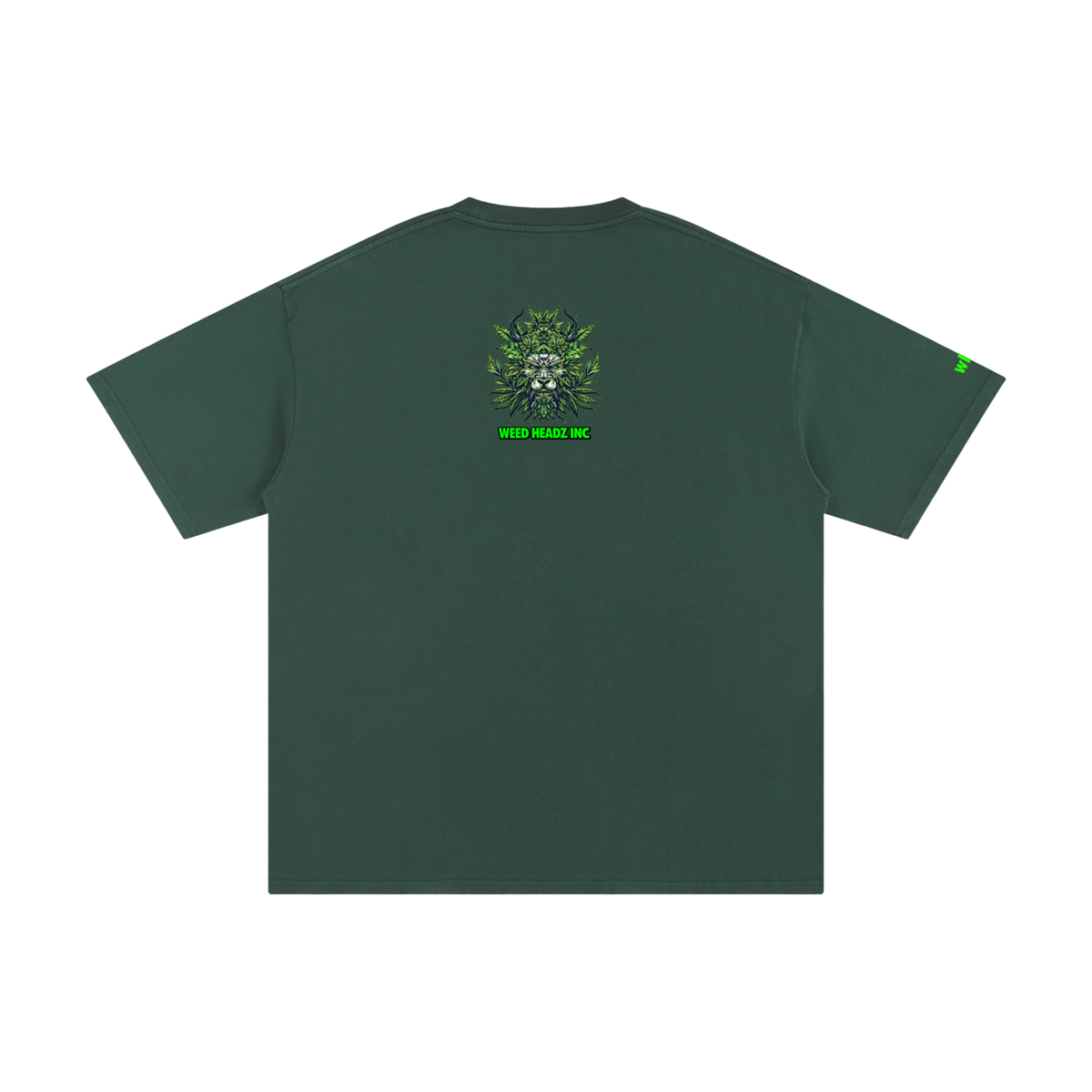 WHI Men's Monster Green Cotton T-Shirt